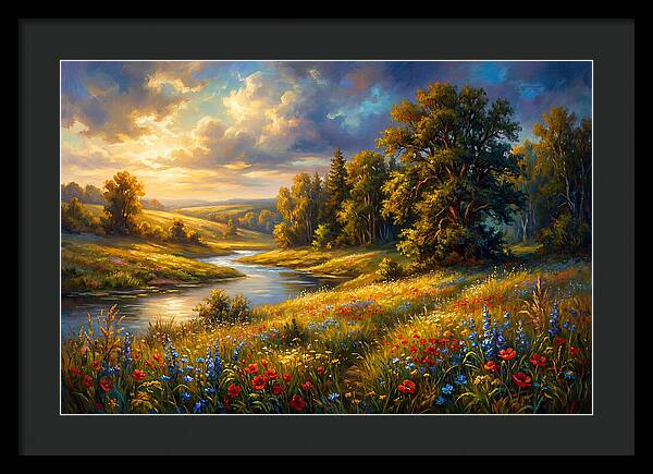 Tranquil Summer Landscape 8615