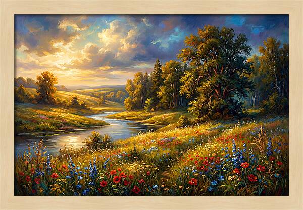 Tranquil Summer Landscape 8615