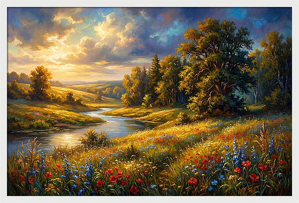 Tranquil Summer Landscape 8615