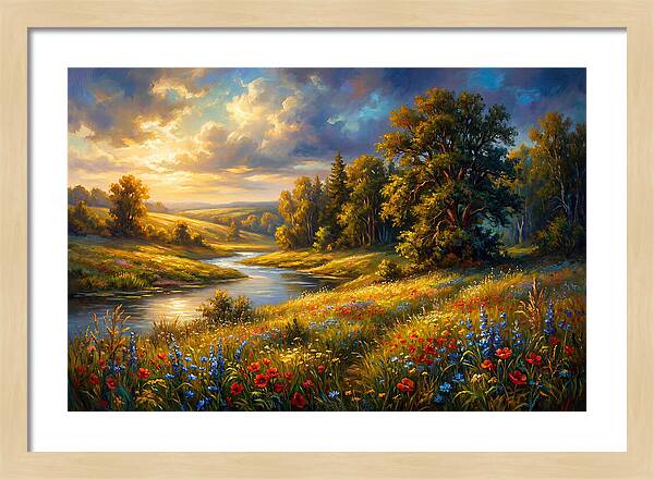 Tranquil Summer Landscape 8615