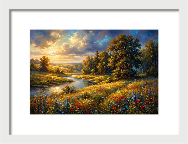 Tranquil Summer Landscape 8615