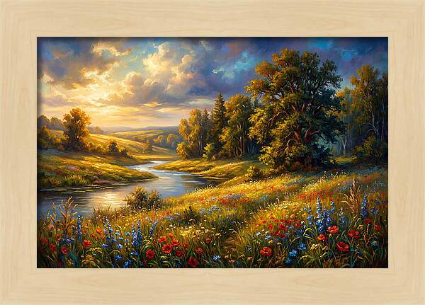 Tranquil Summer Landscape 8615
