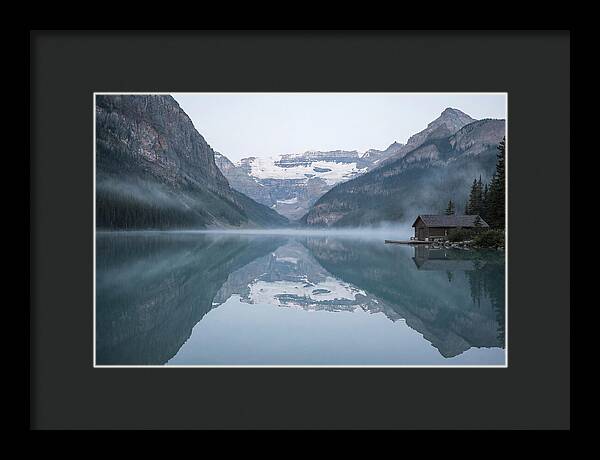 Tranquil Sunrise Over Lake Louise