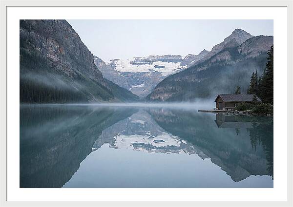 Tranquil Sunrise Over Lake Louise