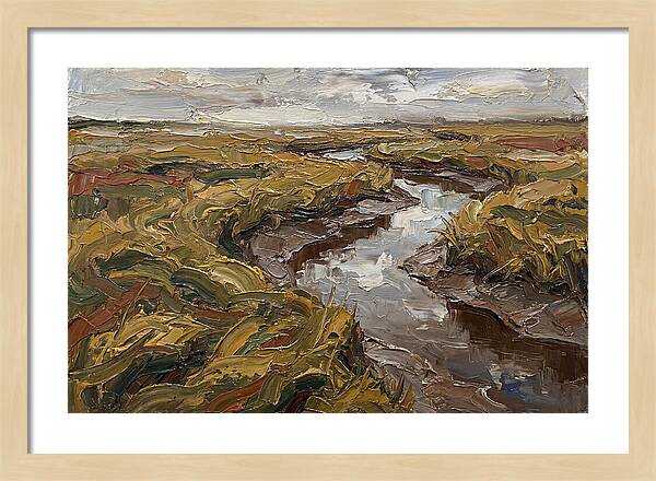 Tranquil Tides Of The Marsh