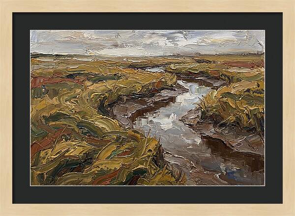 Tranquil Tides Of The Marsh
