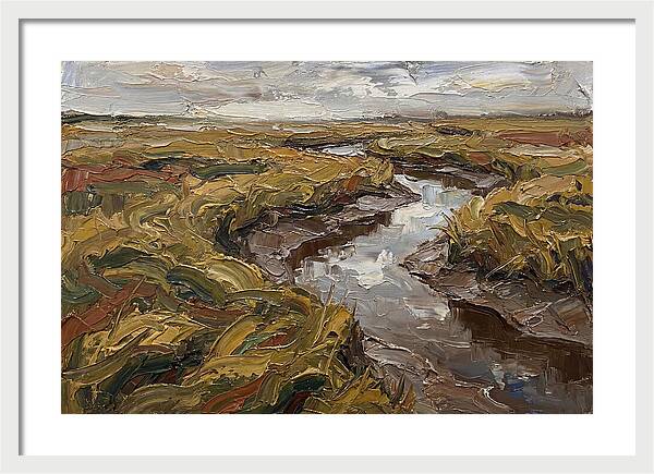 Tranquil Tides Of The Marsh