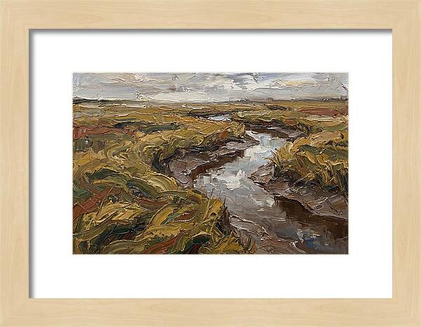 Tranquil Tides Of The Marsh