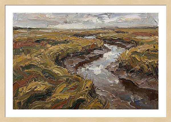 Tranquil Tides Of The Marsh