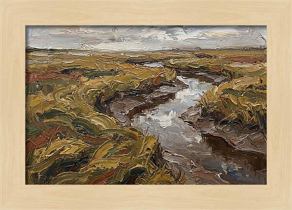 Tranquil Tides Of The Marsh