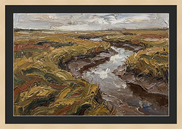 Tranquil Tides Of The Marsh