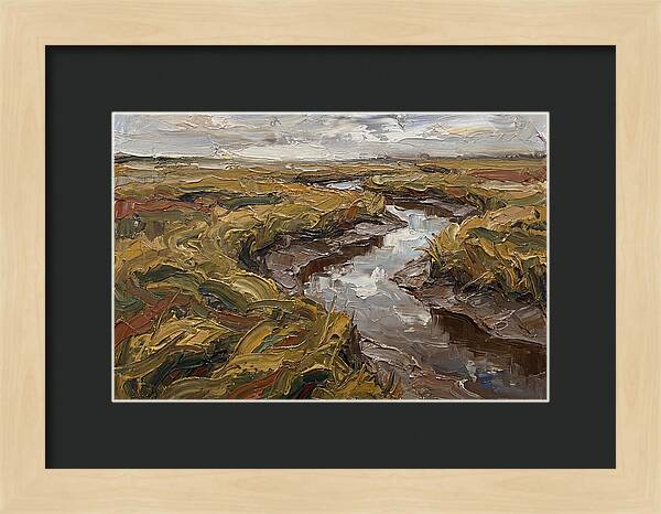 Tranquil Tides Of The Marsh