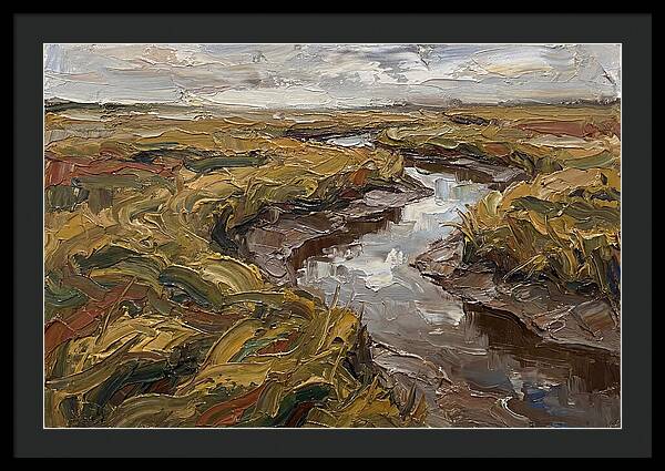Tranquil Tides Of The Marsh