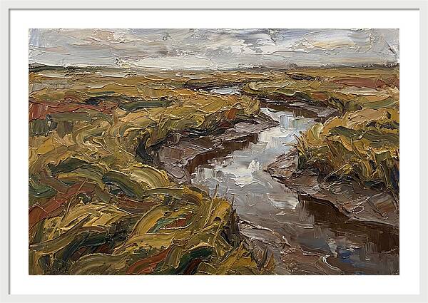 Tranquil Tides Of The Marsh