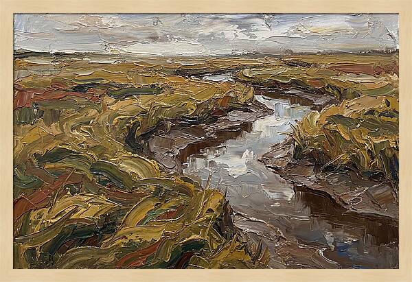 Tranquil Tides Of The Marsh