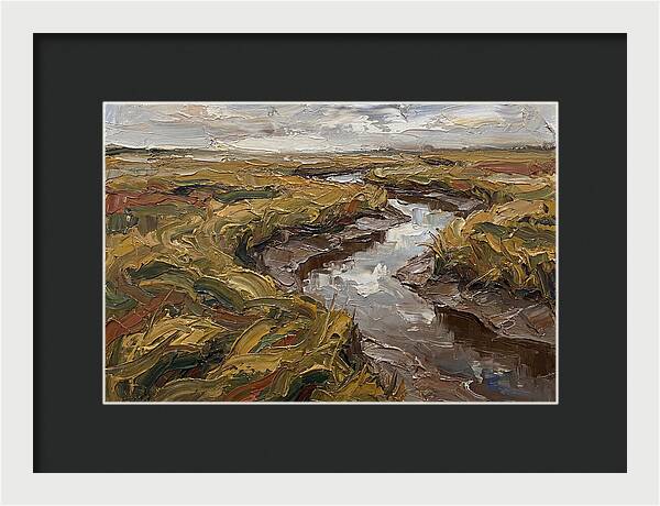 Tranquil Tides Of The Marsh