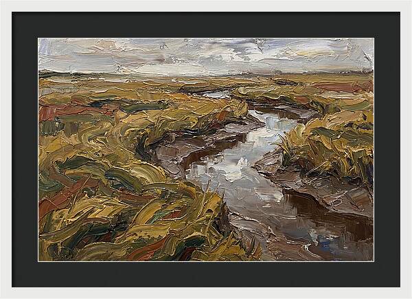 Tranquil Tides Of The Marsh