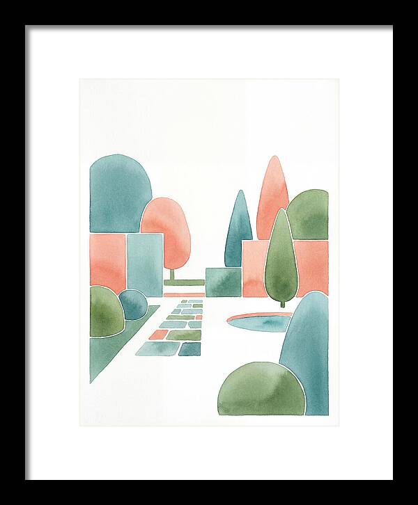 Tranquil Topiary Oasis
