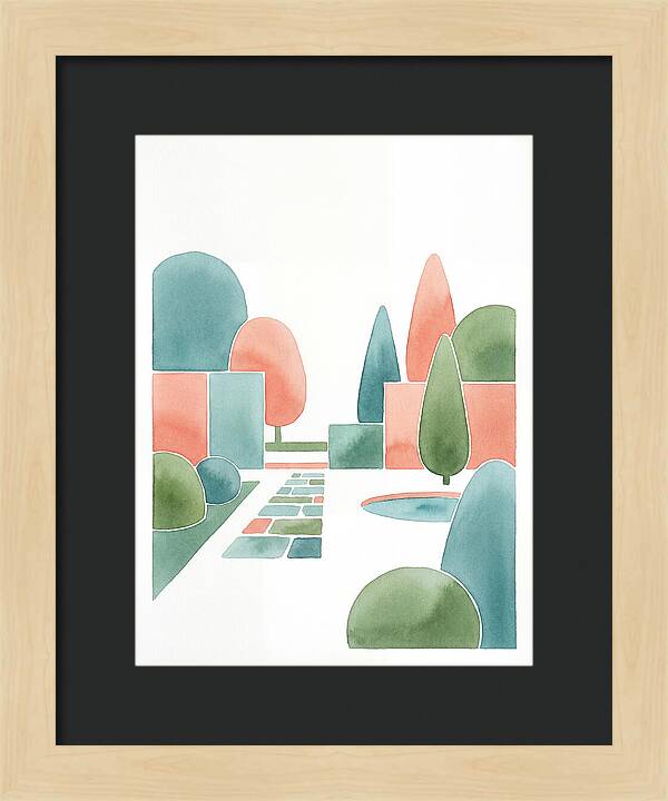 Tranquil Topiary Oasis