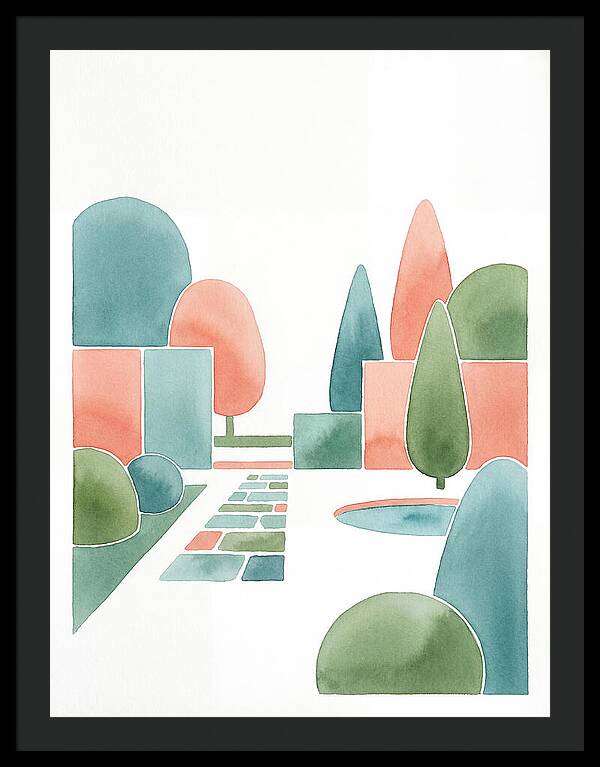 Tranquil Topiary Oasis
