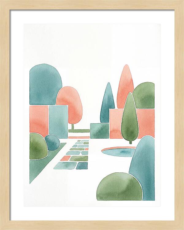 Tranquil Topiary Oasis