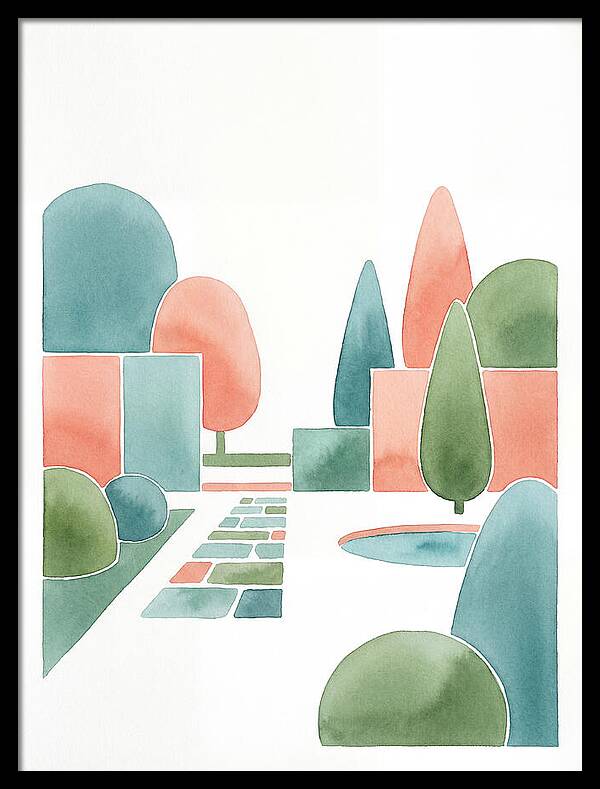 Tranquil Topiary Oasis