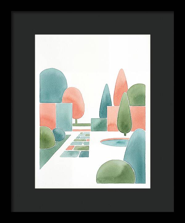 Tranquil Topiary Oasis