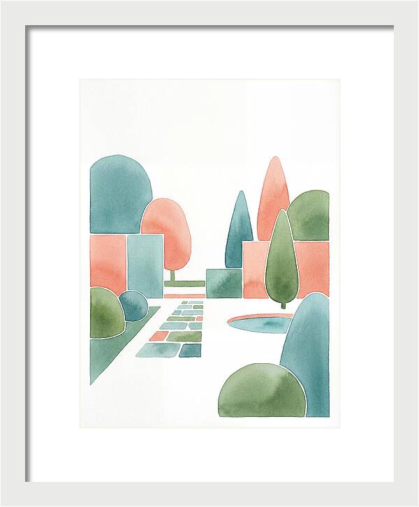 Tranquil Topiary Oasis