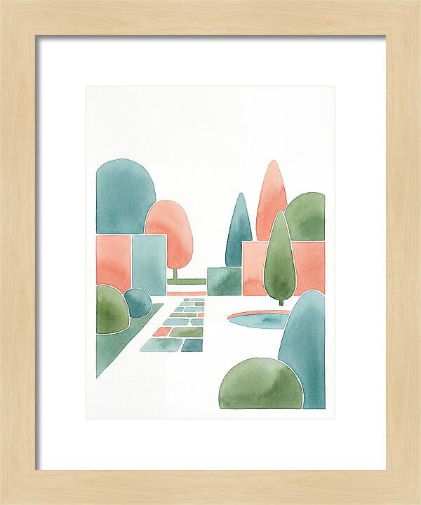 Tranquil Topiary Oasis