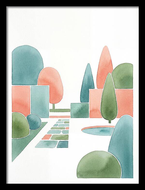 Tranquil Topiary Oasis
