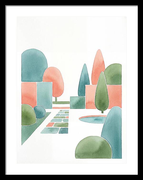 Tranquil Topiary Oasis