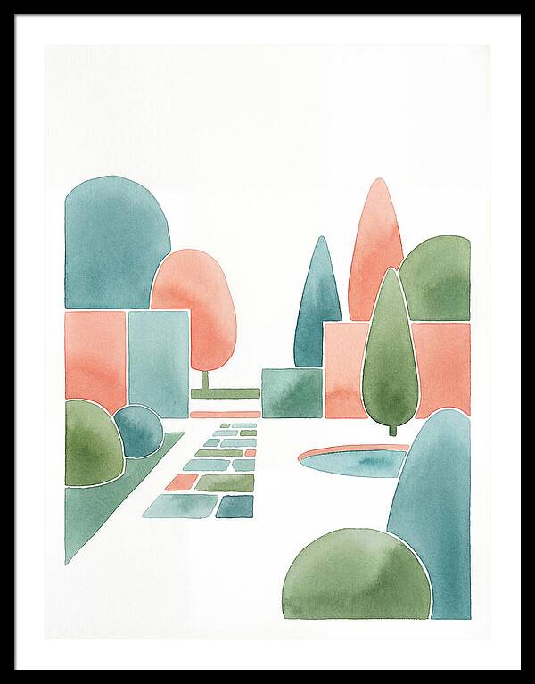 Tranquil Topiary Oasis