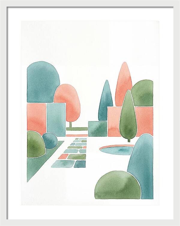 Tranquil Topiary Oasis