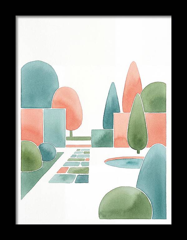 Tranquil Topiary Oasis