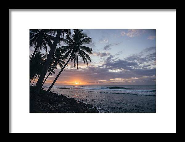 Tranquil Tropics At Dusk