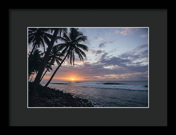 Tranquil Tropics At Dusk