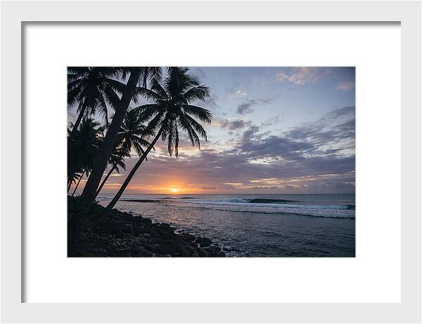 Tranquil Tropics At Dusk