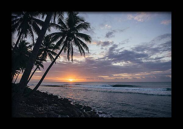 Tranquil Tropics At Dusk