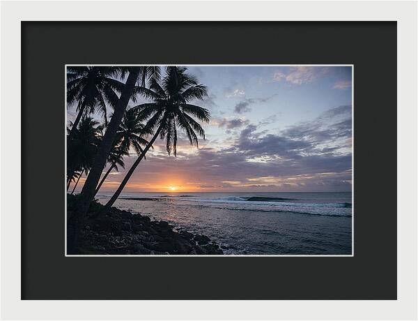 Tranquil Tropics At Dusk