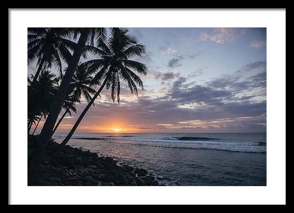 Tranquil Tropics At Dusk