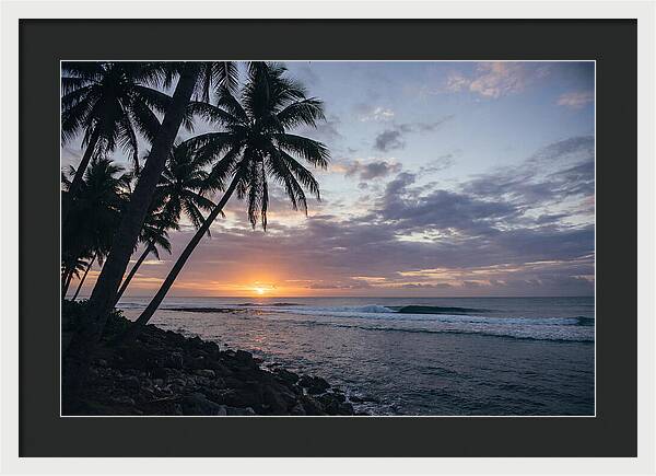 Tranquil Tropics At Dusk