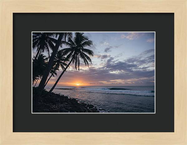 Tranquil Tropics At Dusk