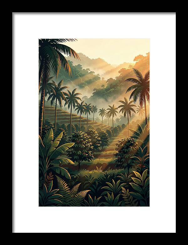 Tranquil Tropics At Sunrise