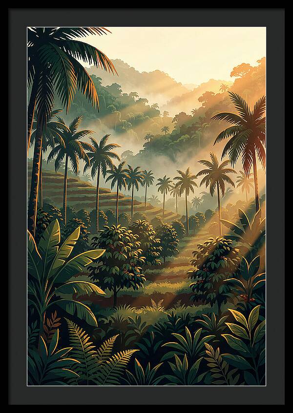 Tranquil Tropics At Sunrise