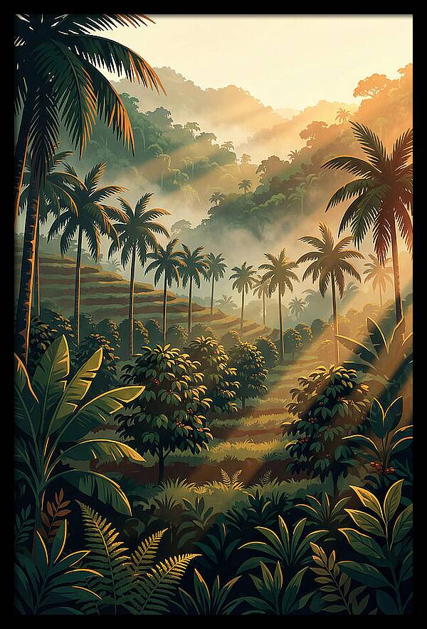 Tranquil Tropics At Sunrise