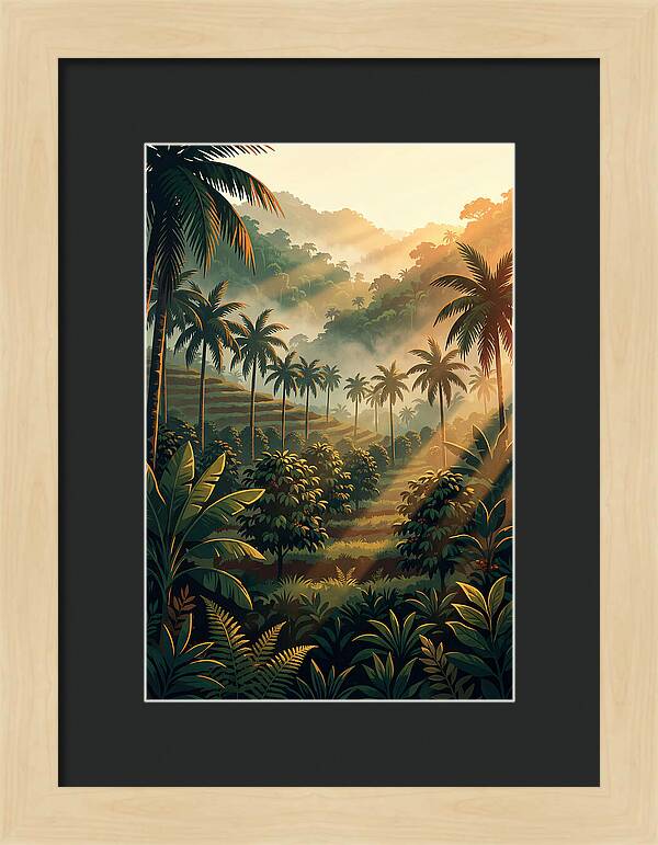 Tranquil Tropics At Sunrise
