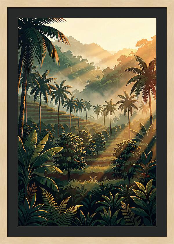 Tranquil Tropics At Sunrise
