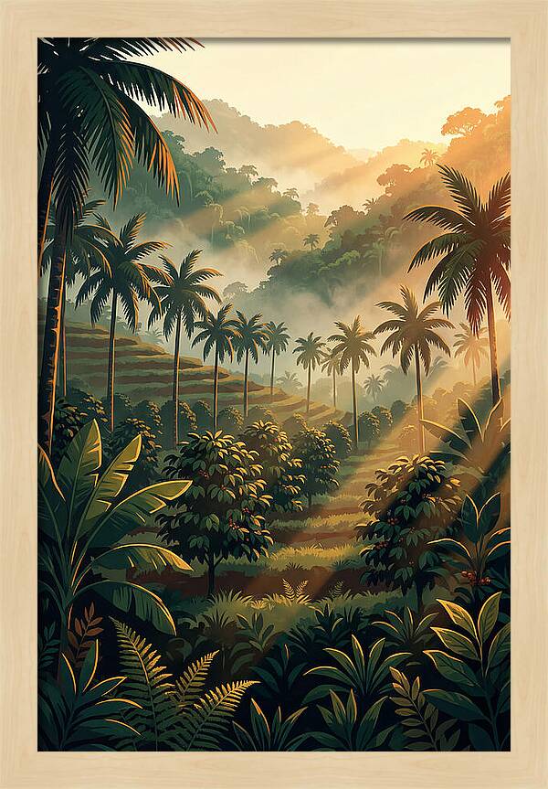 Tranquil Tropics At Sunrise
