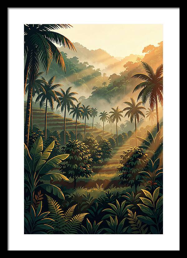 Tranquil Tropics At Sunrise