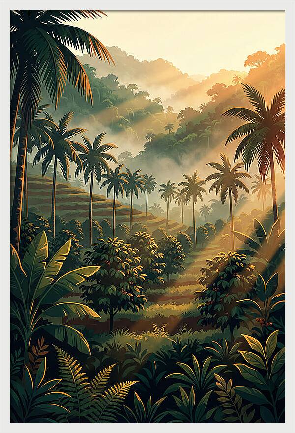 Tranquil Tropics At Sunrise